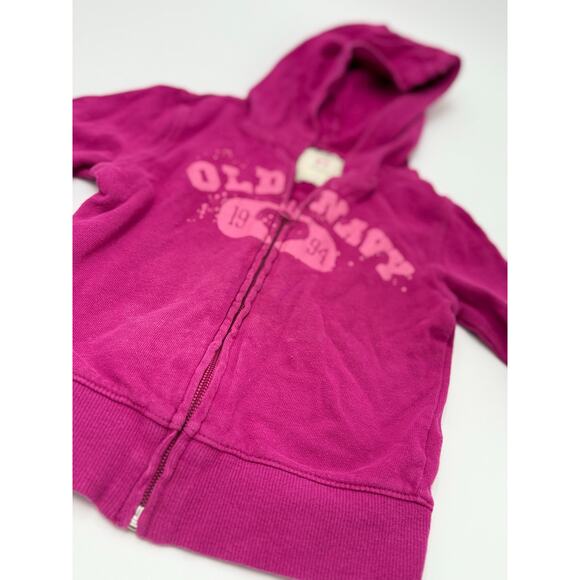 Old Navy | Girls' Zip-Up Hoodie | Size 2T | Pre-Owned | Comfy & Cute - Picture 1 of 4